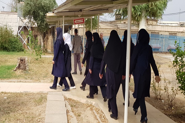 پیاده روی بیمارستان