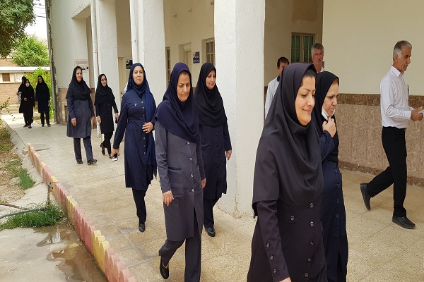 پیاده روی بیمارستان