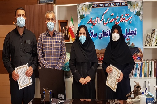 تجلیل مدافعان سلامت