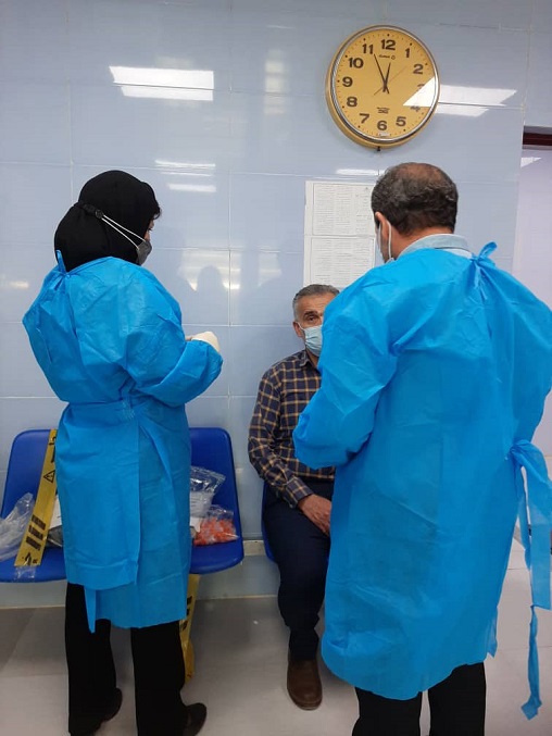 تست کرونا پرسنل