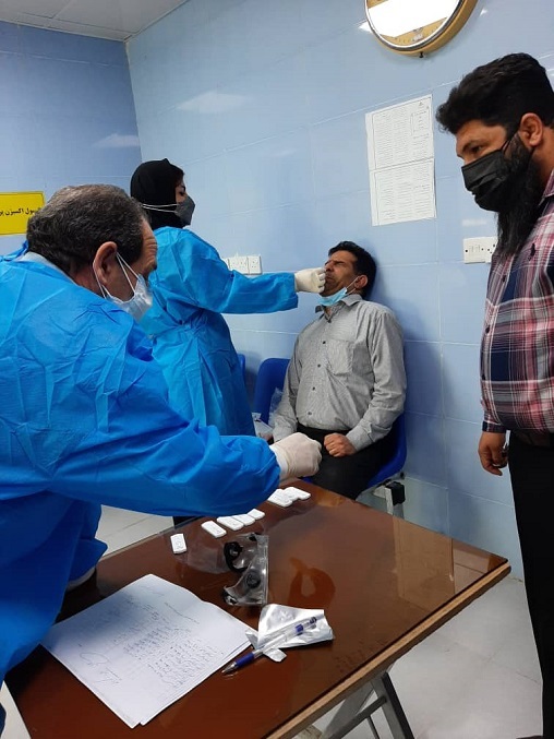 تست کرونا پرسنل