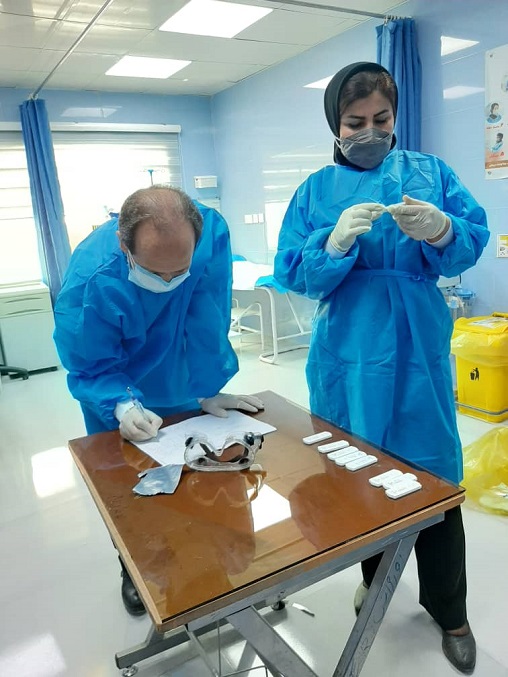 تست کرونا پرسنل