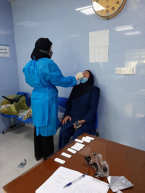 تست کرونا پرسنل