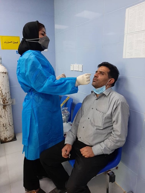 تست کرونا پرسنل