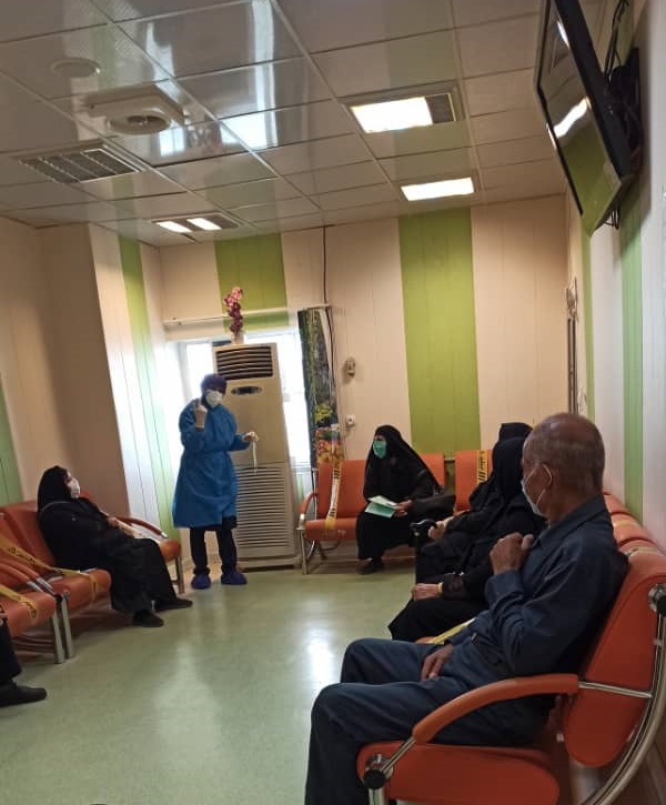 جلسه آموزشی ماسک