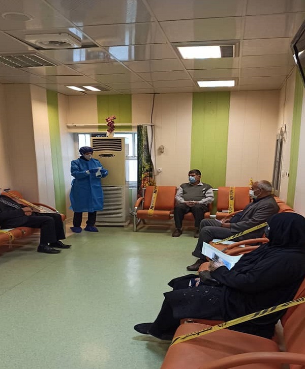 جلسه آموزشی ماسک