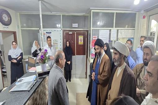 دیدار امام جمعه-روز پرستار