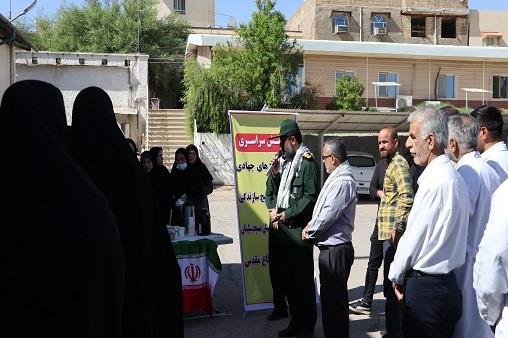 رزمایش سراسری اعزام گروه های جهادی