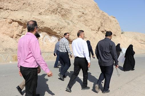 پیاده روی کارکنان هفته سلامت و ورزش