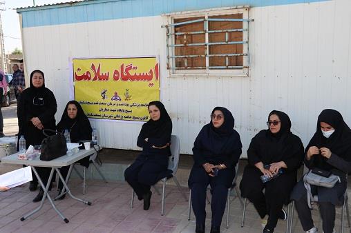 پیاده روی کارکنان هفته سلامت و ورزش