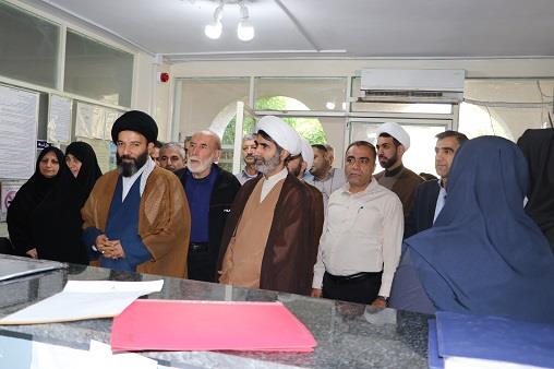 دیدار امام جمعه-روز پرستار