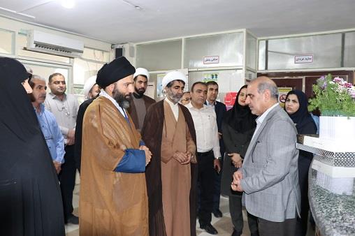 دیدار امام جمعه-روز پرستار