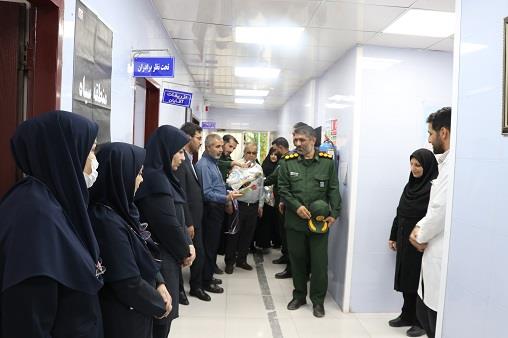 تقدیر فرمانده سپاه-پرستار