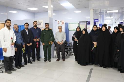 تقدیر فرمانده سپاه-پرستار