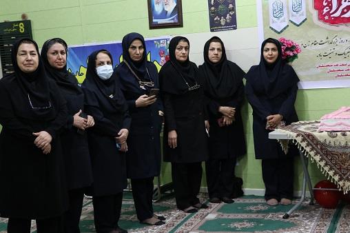 مراسم ولادت حضرت زهراس نمازخانه