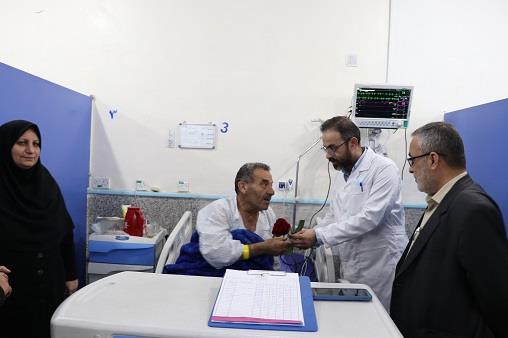 عیادت از بیماران اعیاد شعبانیه و دهه فجر