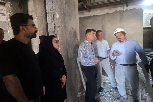 حضور کارشناسان ساختمان
