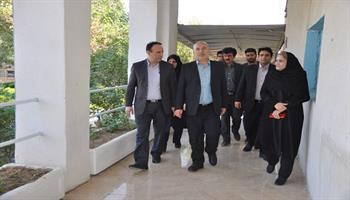 گزارش تصویری/ بازدید نماینده مجلس شورای اسلامی شهرستان مسجدسلیمان از بیمارستان نفت