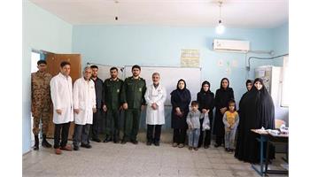 گزارش تصویری/ نبض خدمت در دهه فجر؛ برگزاری اردوی جهادی درمانی،  بمناسبت گرامی داشت نیمه شعبان و دهه مبارک فجر