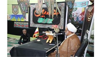 آیین بزرگداشت اربعین شهدای اقتدار وطن در بهداشت و درمان نفت مسجدسلیمان