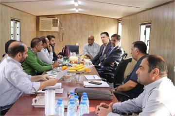 حضور مدیریت مهندسی و ساختمان سازمان بهداشت و درمان صنعت نفت در بهداشت و درمان نفت مسجدسلیمان