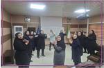 برگزاری برنامه یوگای خنده در هفته سلامت بانوان ایران(سبا) در بهداشت و درمان نفت مسجدسلیمان